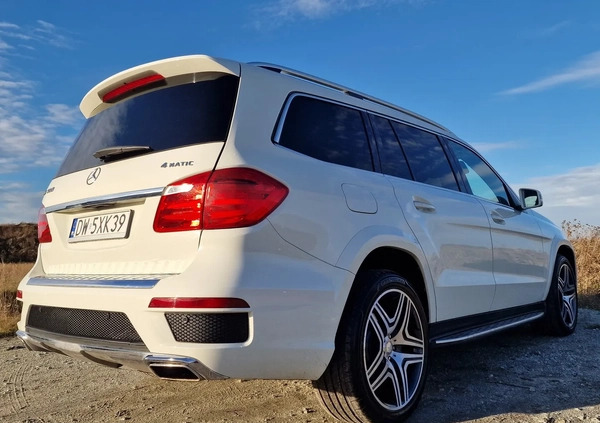 Mercedes-Benz GL cena 159900 przebieg: 167000, rok produkcji 2013 z Wrocław małe 781